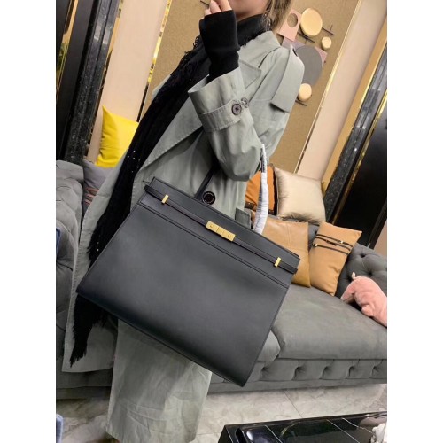 Saint Laurent Sac Manhattan Black Bag 40x30x15 